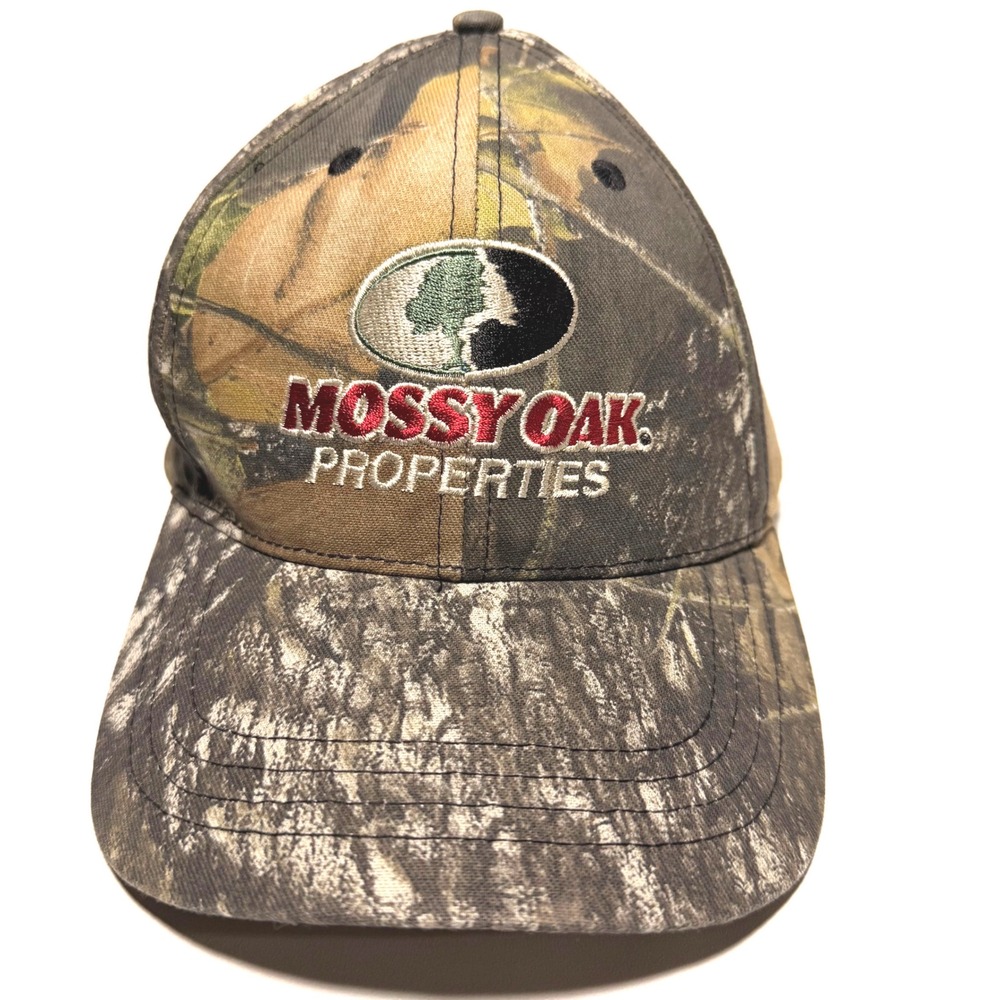 Mossy Oak Properties Camo Hat Cap‎ America New Mossy Oak Breakup Adjustable